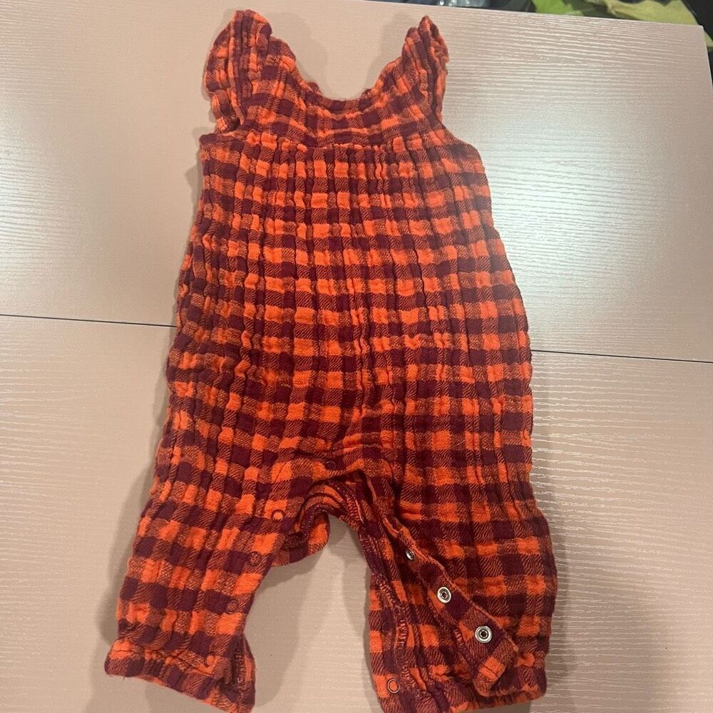 🏈 Cat & Jack Gingham Jumpsuit